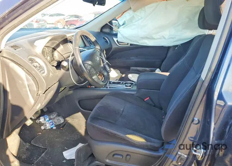 2013 Nissan Pathfinder S из США, поврежденный, VIN 5N1AR2MM9DC670925